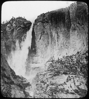 Yosemite Falls, Yosemite National Park, California, USA, late 19th or early 20th century. Artist: Unknown