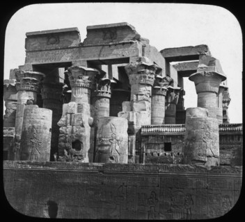 Temple of Kom Ombo, Egypt, c1890. Artist: Newton & Co