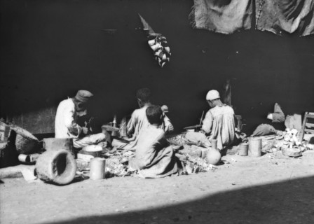 Tin workers, Cairo, Egypt, late 19th or early 20th century. Artist: Unknown