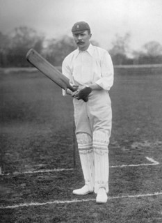 Robert Carpenter, Essex cricketer, c1899.  Artist: Hawkins & Co