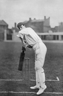 Mr P Perrin, Essex cricketer, c1899. Artist: WA Rouch