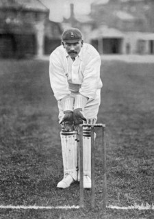 Thomas Russell, Essex cricketer, c1899.  Artist: WA Rouch