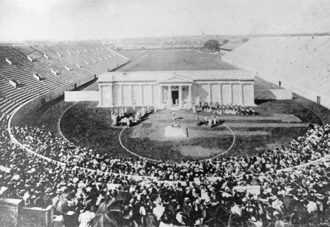 Stadium, Harvard University, Cambridge, Massachusetts, USA, early 20th century. Artist: Unknown