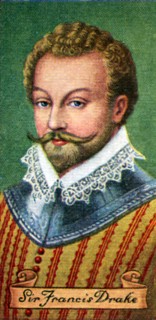 Sir Francis Drake, taken from a series of cigarette cards, 1935. Artist: Unknown