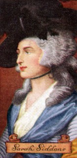 Sarah Siddons, taken from a series of cigarette cards, 1935. Artist: Unknown