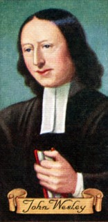 John Wesley, taken from a series of cigarette cards, 1935. Artist: Unknown