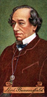 Benjamin Disraeli, Earl of Beaconsfield, taken from a series of cigarette cards, 1935. Artist: Unknown