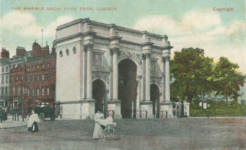 Marble Arch, Hyde Park, London. Artist: Unknown