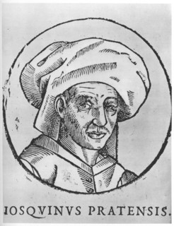 Josquin des Prez, Franco-Flemish composer of the Renaissance. Artist: Unknown