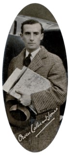 Lieutenant Owen Cathcart Jones, British pilot, 1935. Artist: Unknown