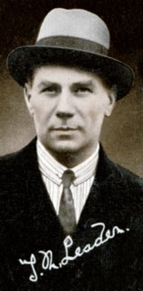 Thomas Richard Leader, 1935. Artist: Unknown