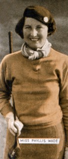 Miss Phyllis Wade, English Women's Golf Champion, 1934. Artist: Unknown