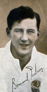 Bernard Gadney (1909- 2000), English rugby union footballer, 1935. Artist: Unknown