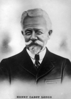 Henry Cabot Slim Lodge (1850-1924), American Republican Senator and historian, c1910. Artist: Unknown