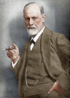 Sigmund Freud (1856-1939), Austrian neurologist. Artist: Unknown