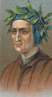 Dante Alighieri (1265-1321), Italian Florentine poet, 1924. Artist: Unknown