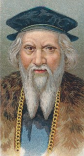 Sebastian Cabot (c.1474 ? c.1557), English born, Italian explorer, 1924. Artist: Unknown