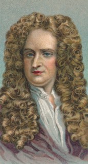 Sir Isaac Newton (1643-1727), English mathematician, astronomer and physicist, 1924. Artist: Unknown