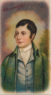 Robert Burns, Scottish poet (1759-1796), 1912. Artist: Unknown