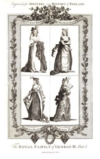 The Royal Family of George III, Published by Alexander Hogg Januay 18th 1794.Plate 2. Artist: Unknown.
