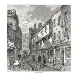 Leather Lane, 1878. Artist: Unknown