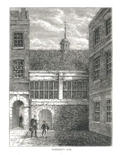 Barnard's Inn, 1878. Artist: Unknown