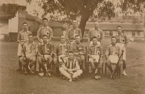 The Battalion Hockey Team of the First Battalion, The Queen's Own Royal West Kent Regiment. Poona, I Artist: Unknown