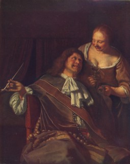 A Man and a Woman, 1907. Artist: Unknown.