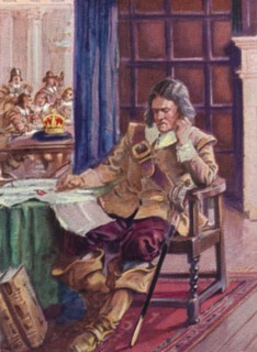 Oliver Cromwell (1599-1658) refusing the Crown', 1937. Artist: Unknown