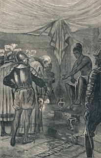 Vasco da Gama Visits the King, 1904. Artist: Unknown.