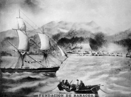 Foundation of Baracoa, (16th century), 1920s. Artist: Unknown