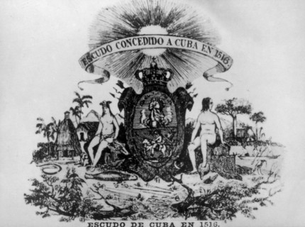 Shield of Havana , (1516), 1910s. Artist: Unknown