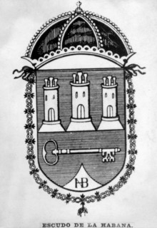 Shield of Havana, (1692), 1920s. Artist: Unknown