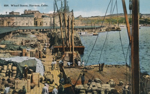 Wharf Scene, Havana, Cuba, 1910. Artist: Unknown