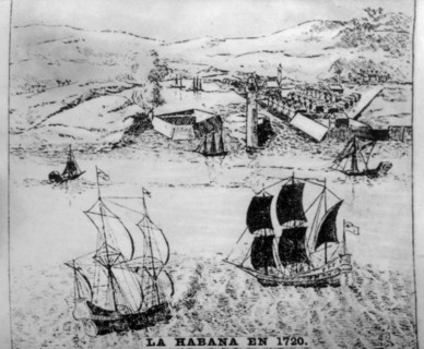 Havana in 1720, 1910s. Artist: Unknown