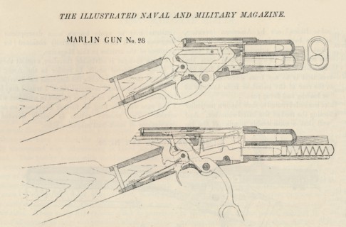 Marlin Gun No. 28, 1884. Artist: Unknown