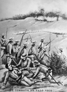 Battle of Palo Seco, (1873), 1920s. Creator: Unknown.