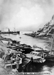 Landing of General Calixto Garcia, (1890), 1910s. Artist: Unknown