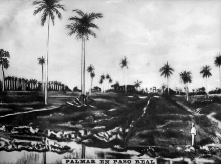 Accion of PasoReal, (1896), 1920s. Artist: Unknown