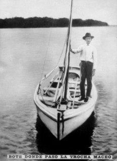 Postal Boat and the Trocha, (1890s), 1920s. Artist: Unknown