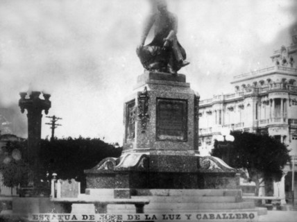 Statue of Don Jose de la Luz Caballero, (1912), 1920s. Artist: Unknown