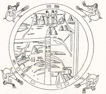 The Turin Map', (8th century), 1912. Artist: Unknown.