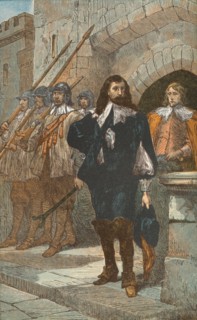 Charles I, on His Way to the Scaffold, (1649), c1910. Artist: Unknown