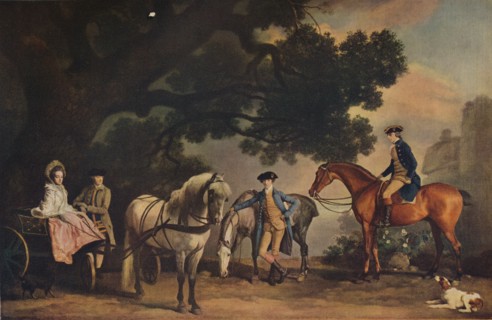 The Milbanke and Melbourne Families', (c1796), 1929. Artist: Unknown