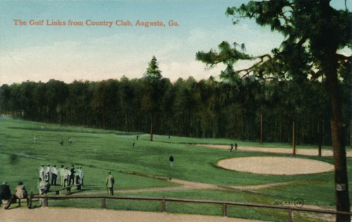 The Golf Links from Country Club, Augusta, Georgia, c1910. Artist: Unknown