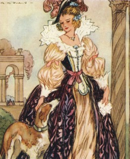 Louise de la Valliere, (1644-1710), 1937. Artist: Alexander K MacDonald