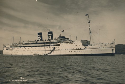 British passenger ship SS Arandora Star of the Blue Star Line, 1936 Artist: Unknown