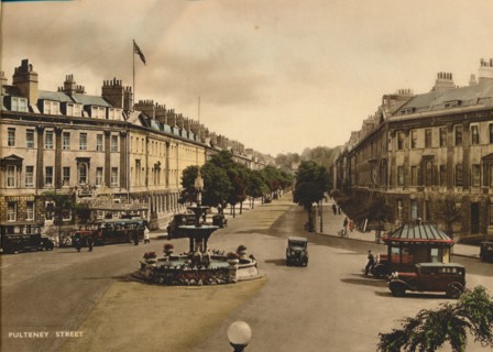 Pulteney Street, Bath, Somerset, c1925.
