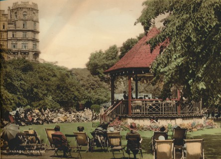 The Parade Gardens, Bath, Somerset, c1925. Artist: Unknown