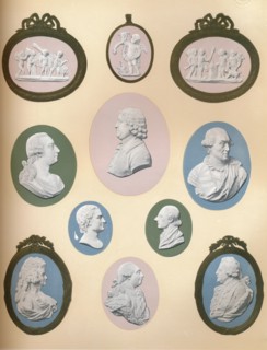 Wedgwood Portrait Medallions in the Possession of Messrs. Stoner & Evans, 1919. Artist: Unknown